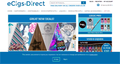 Desktop Screenshot of ecigs-direct.com